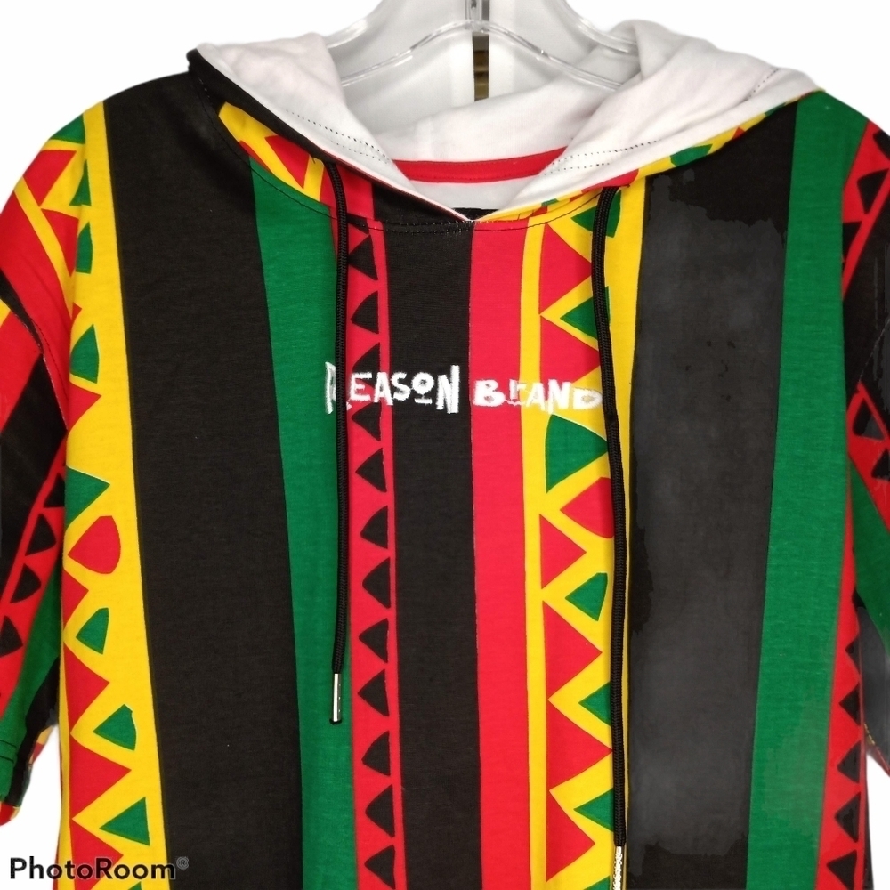 REASON BRAND Rasta Hoodie - Picture 2 of 5